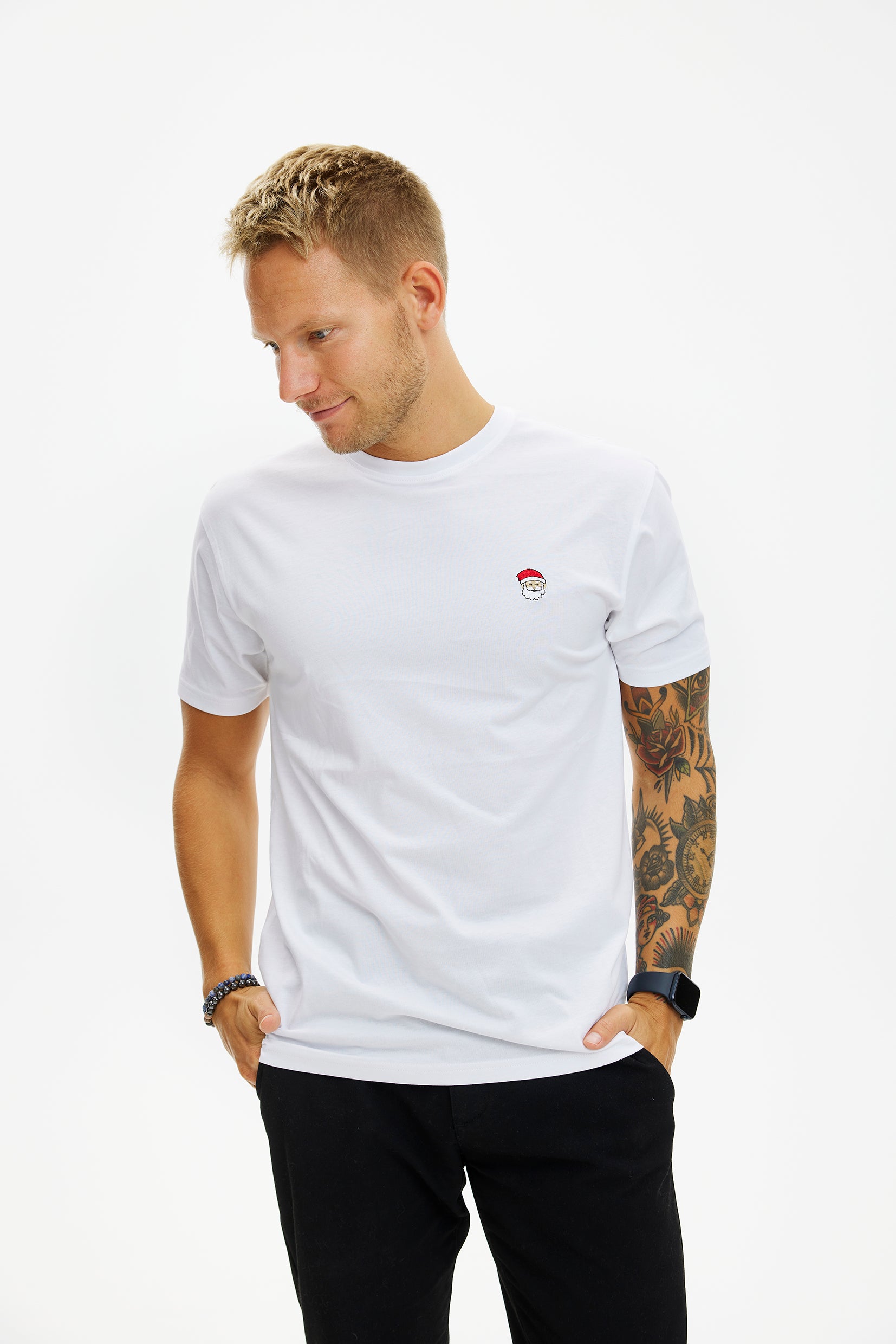The Santa Claus T-shirt white - 24ORGA11